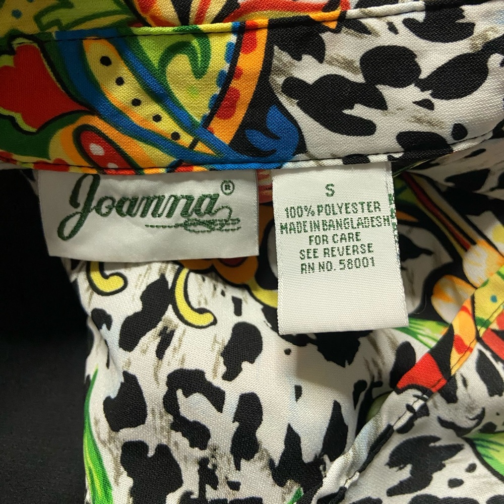 6- Joanna Multiprint Button Up Shirt View 5